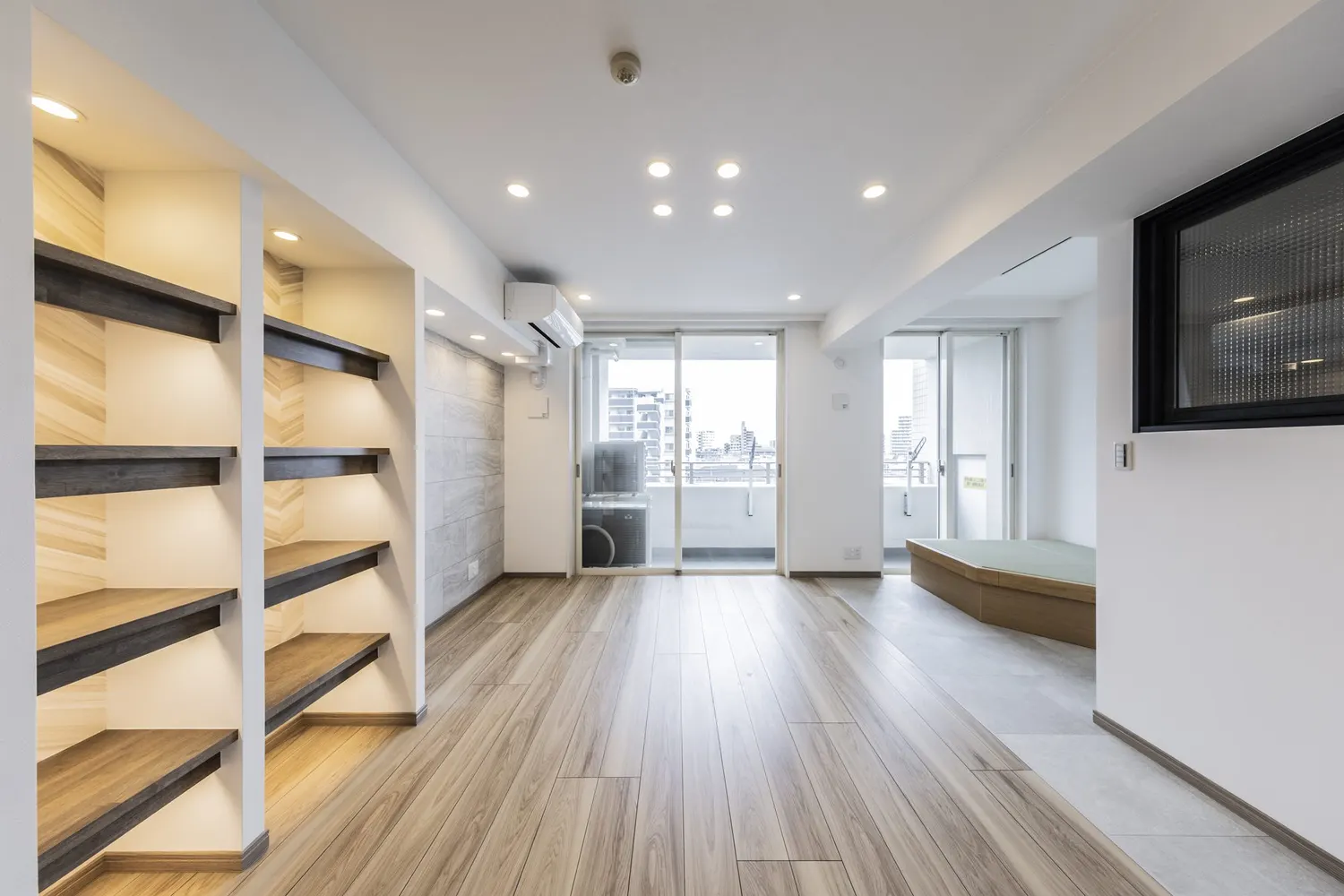 キッチン｜小上がりをつくって、LDKを広げる（江戸川区のマンション部分リノベーション事例）